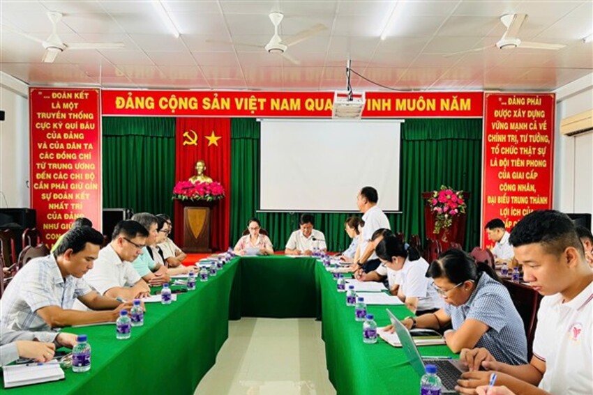 Thới An Đông: Tập trung giải pháp hoàn thành chỉ tiêu thu ngân sách năm 2026