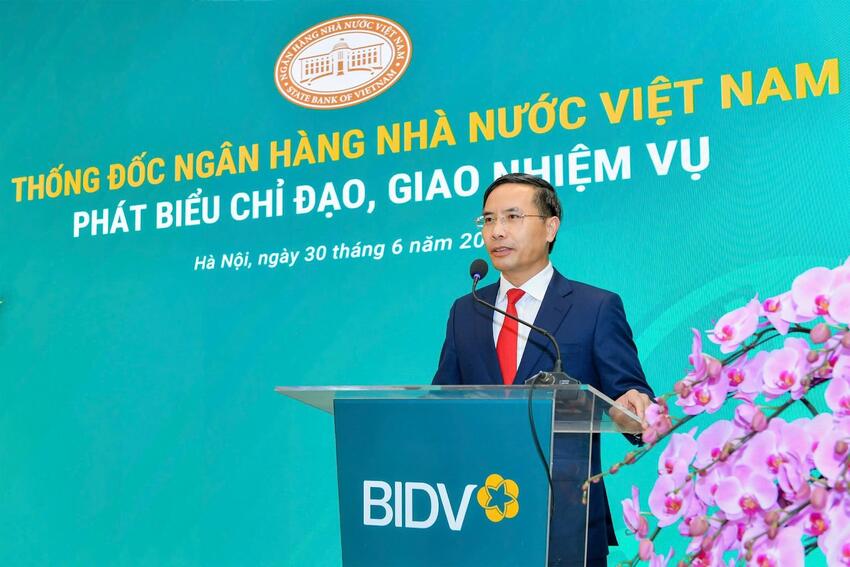 Thống đốc Phạm Đức Ấn dự Hội nghị công bố các quyết định nhân sự cấp cao và người đại diện phần vốn nhà nước tại BIDV