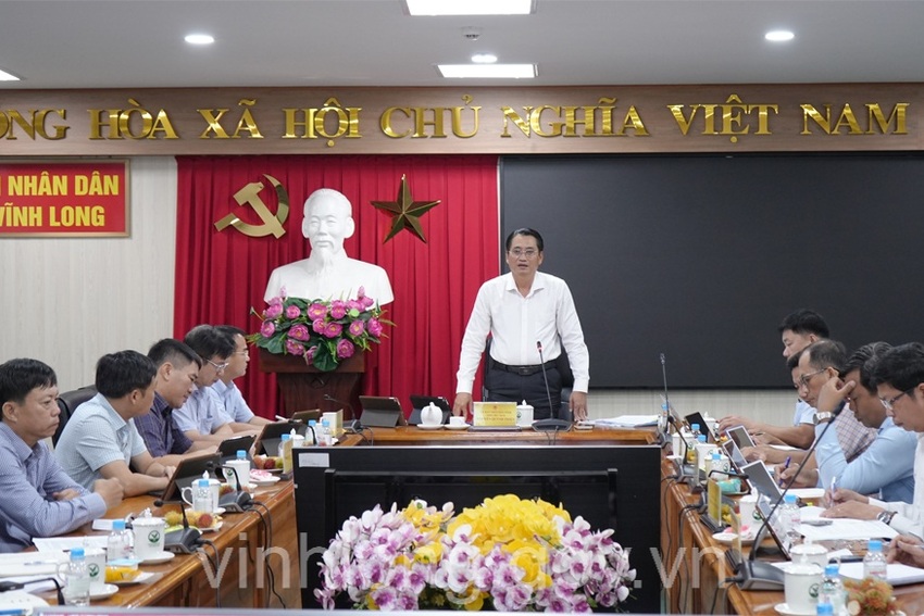 Lãnh đạo UBND tỉnh nghe báo cáo công tác bồi thường, hỗ trợ, tái định cư Dự án 03 tuyến Quốc lộ kết nối vùng