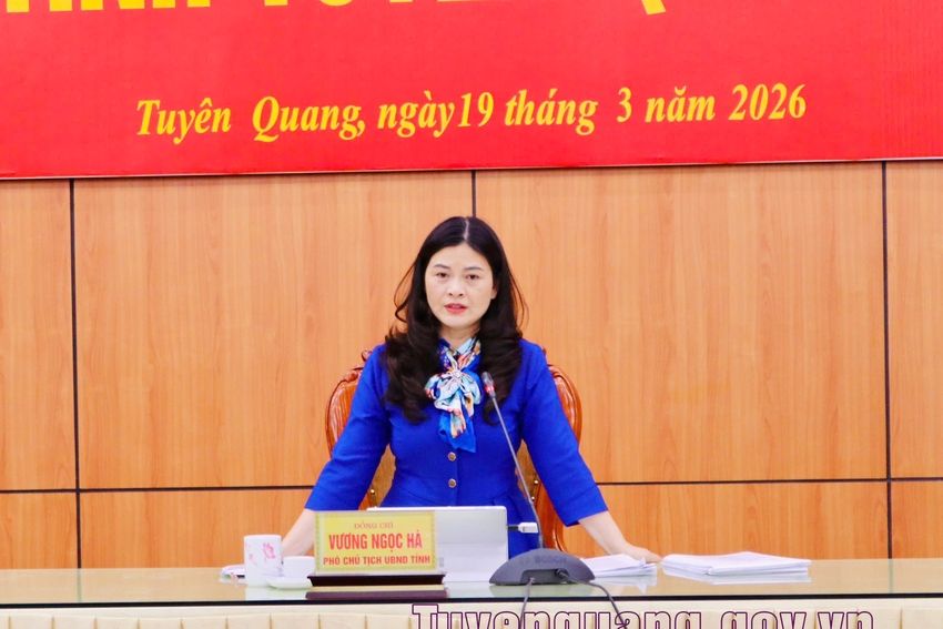 Đồng chí Phó Chủ tịch UBND tỉnh Vương Ngọc Hà làm việc với các xã: Lũng Cú, Sà Phìn, Phó Bảng, Sơn Vĩ, Tùng Vài, Nghĩa Thuận, Cán Tỷ