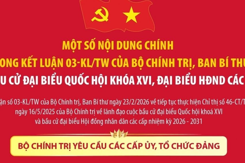 Kết luận 03-KL/TW của Bộ Chính trị, Ban Bí thư về lãnh đạo công tác bầu cử