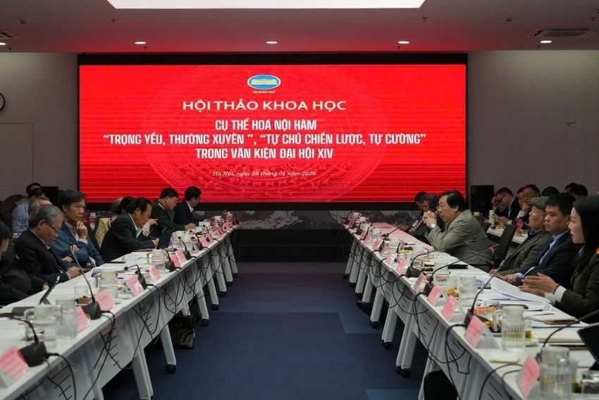Cụ thể hoá nội hàm 'trọng yếu, thường xuyên' và 'tự chủ chiến lược, tự cường' trong văn kiện Đại hội XIV