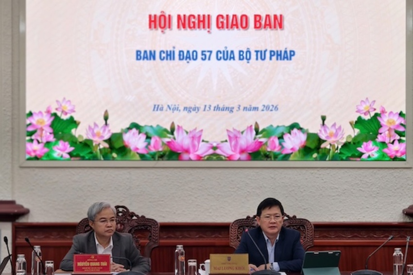 Bộ Tư pháp gỡ vướng chuyển đổi số, lấy sự hài lòng của người dân, doanh nghiệp lên hàng đầu
