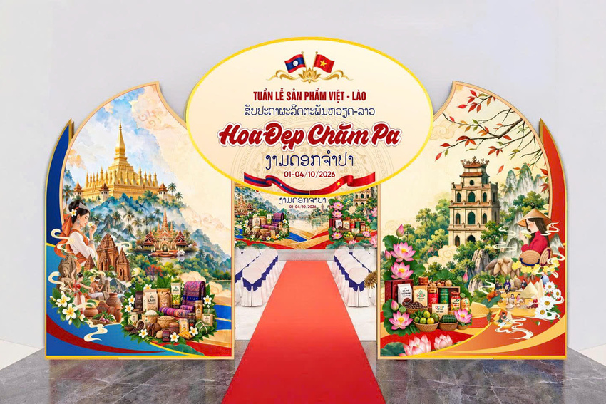 Tuần lễ sản phẩm Việt - Lào diễn ra từ 1-4/10/2026