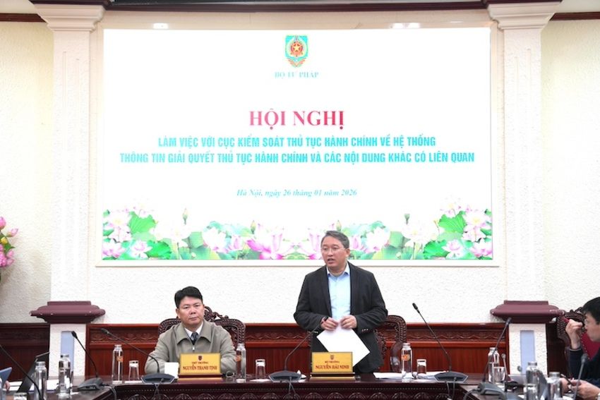 Hệ thống thông tin giải quyết thủ tục hành chính dự kiến sẽ vận hành toàn quốc từ ngày 1/7/2026