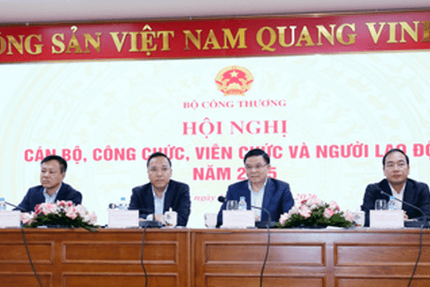 Hội nghị cán bộ, công chức, viên chức, người lao động Bộ Công Thương năm 2025