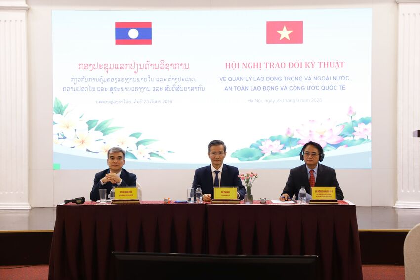 Hội nghị trao đổi kỹ thuật về quản lý lao động giữa Bộ Nội vụ với Bộ Lao động và Phúc lợi xã hội Lào