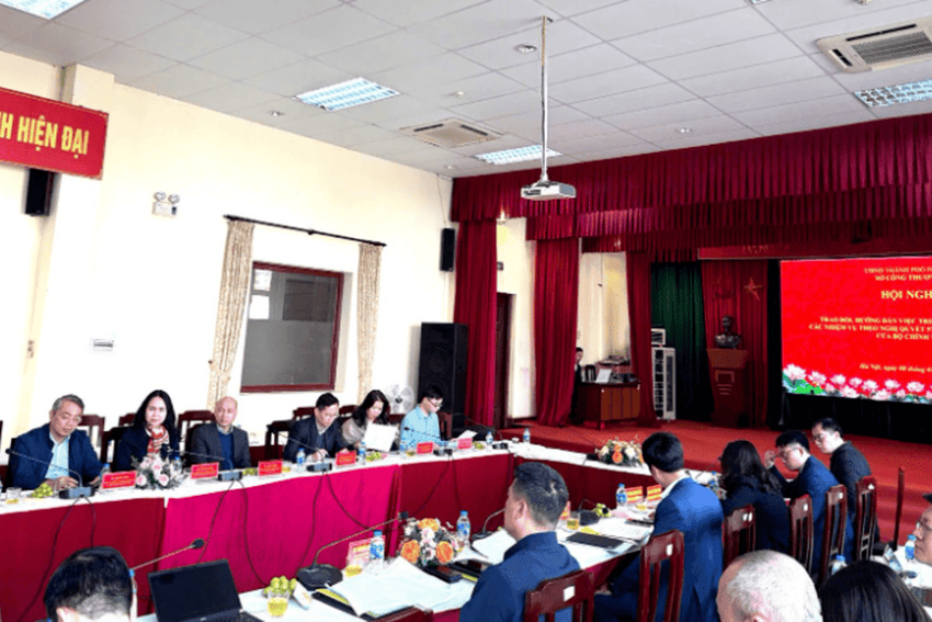 Bộ Công Thương làm việc với Sở Công Thương TP. Hà Nội đẩy mạnh triển khai nhiệm vụ của Nghị quyết 57-NQ/TW