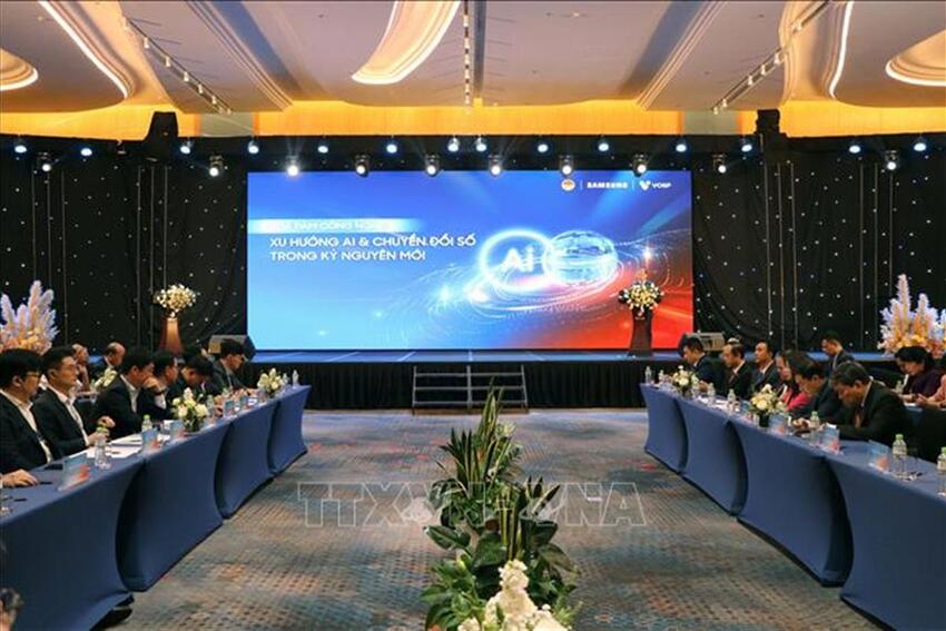 Tọa đàm khoa học "Xu hướng AI và chuyển đổi số trong kỷ nguyên mới và thách thức trong kỷ nguyên mới".