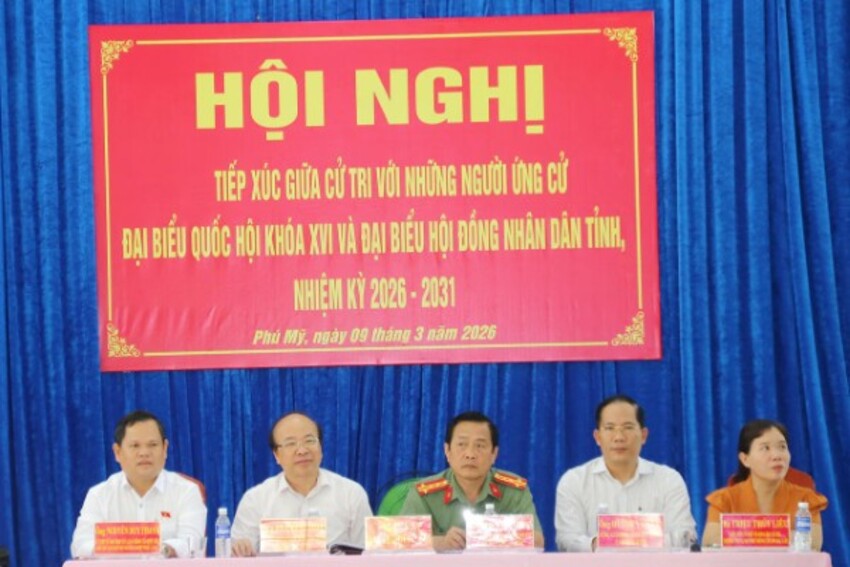 Ứng cử viên ĐBQH cam kết đồng hành phát triển địa phương Cà Mau