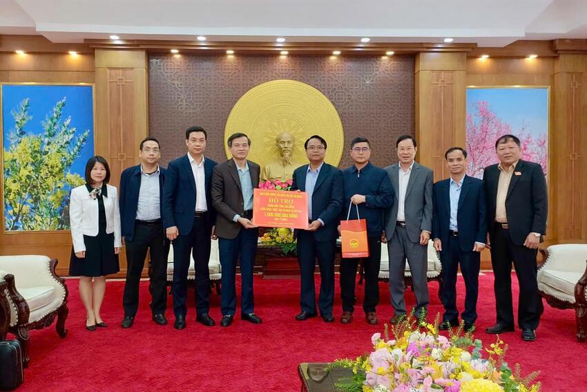 Học viện Chính trị quốc gia Hồ Chí Minh hỗ trợ Lâm Đồng 1 tỷ đồng khắc phục hậu quả mưa lũ