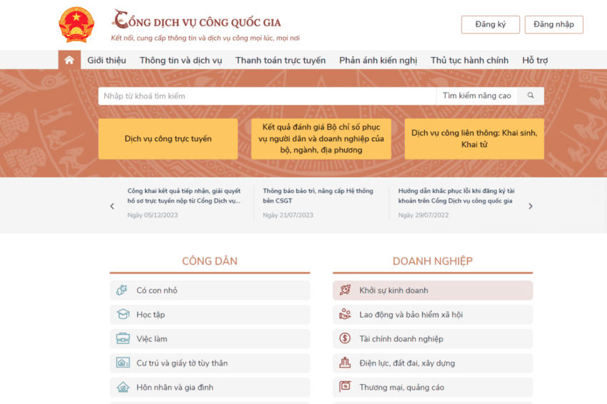 Cổng Dịch vụ công quốc gia trở thành điểm “một cửa số” tập trung, duy nhất từ 27/6/2025