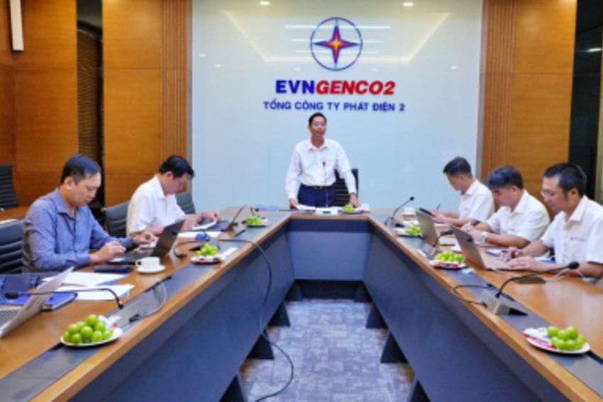 Đảng ủy EVNGENCO2 giám sát chuyên đề tại Thủy điện Trung Sơn