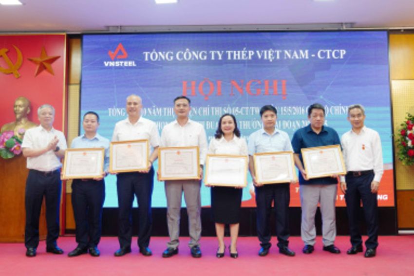 Tổng công ty Thép Việt Nam: Những “hạt ngọc” từ phong trào thi đua yêu nước