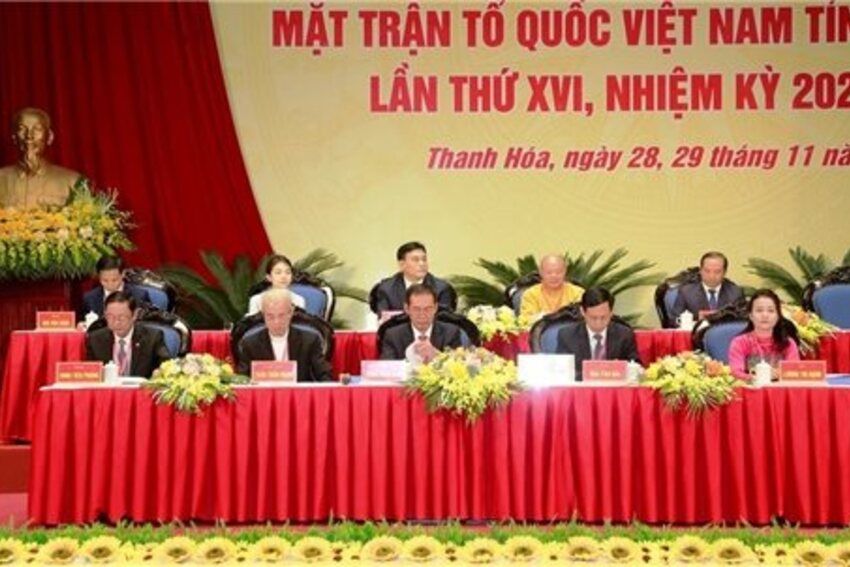 Đoàn kết lương - giáo, phụ nữ và Nhân dân xây dựng Thanh Hóa giàu đẹp