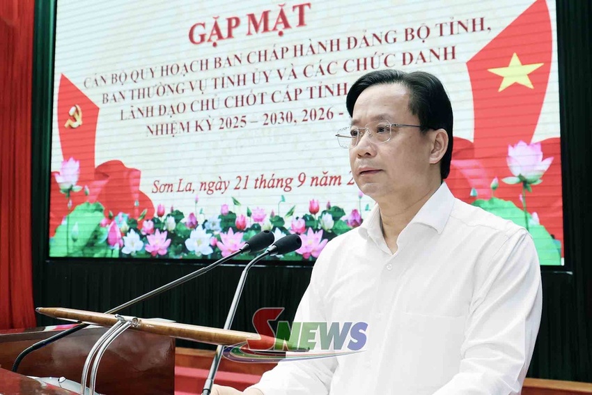 Bài phát biểu của đồng chí Bí thư Tỉnh ủy tại cuộc gặp mặt cán bộ quy hoạch các chức danh chủ chốt cấp tỉnh, cấp xã