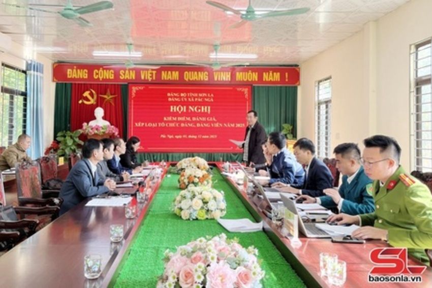 Tổ công tác số 06 của Ban Thường vụ Tỉnh ủy dự, chỉ đạo kiểm điểm đối với Ban Thường vụ Đảng ủy xã Pắc Ngà