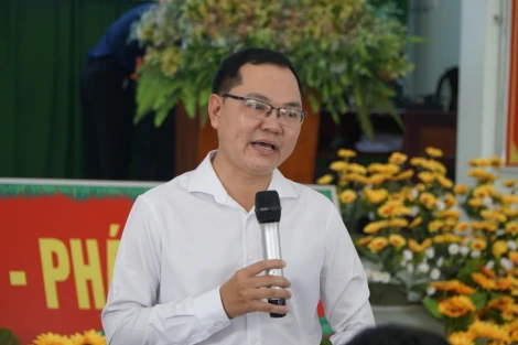 Xã Vĩnh Thạnh: Tập huấn tuyên truyền Tiểu dự án giảm nghèo về thông tin