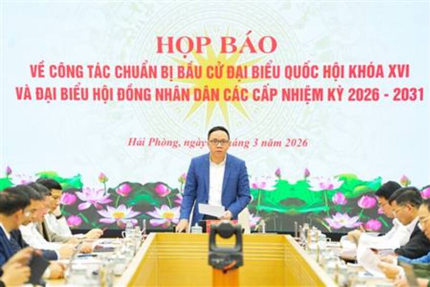 Chủ động ứng dụng chuyển đổi số trong công tác chuẩn bị bầu cử đại biểu Quốc hội khóa XVI và bầu cử đại biểu HĐND các cấp nhiệm kỳ 2026 – 2031