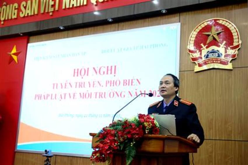 Hội nghị tuyên truyền, phổ biến Luật Bảo vệ môi trường và các văn bản hướng dẫn