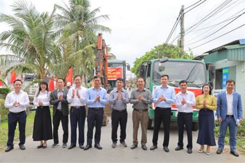 Xã Quyết Thắng khởi công các Dự án đầu tư công năm 2026 chào mừng thành công Bầu cử đại biểu Quốc hội khóa XVI và đại biểu HĐND các cấp