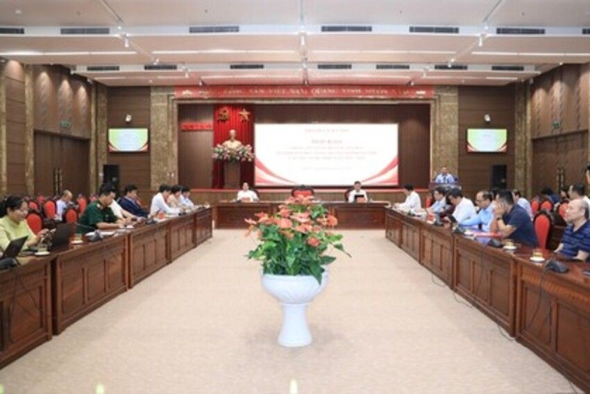 Tổ chức Họp báo thông tin về kế hoạch tổ chức Đại hội đại biểu Đảng bộ Thành phố Hà Nội lần thứ XVIII, nhiệm kỳ 2025-2030