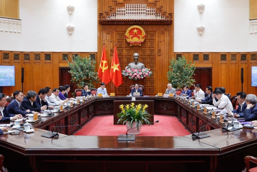 Thường trực Chính phủ làm việc với Hà Nội về Quy hoạch tổng thể Thủ đô Hà Nội tầm nhìn 100 năm