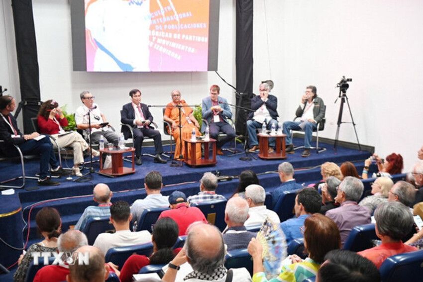 Đoàn đại biểu Đảng Cộng sản Việt Nam dự Cuộc gặp Quốc tế các báo và tạp chí lý luận chính trị của các Đảng Cộng sản và Phong trào cánh tả