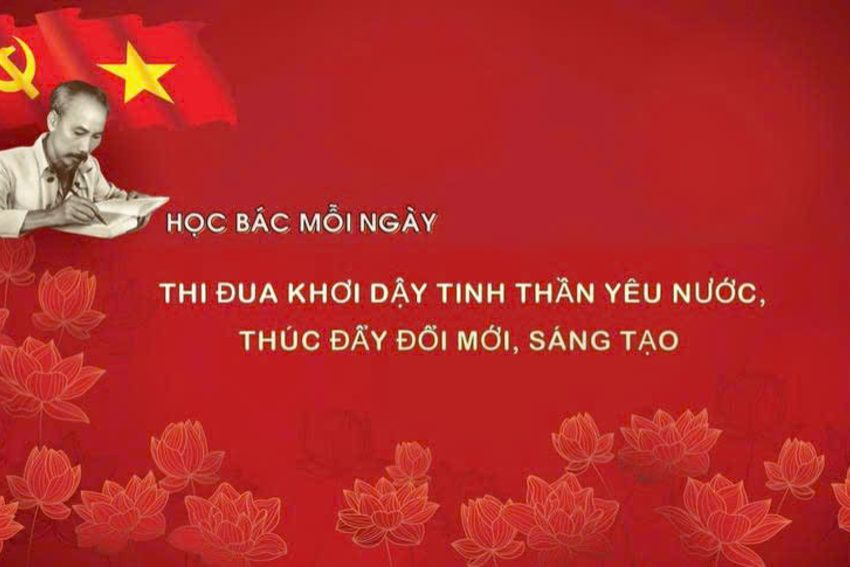 Học Bác mỗi ngày: Thi đua khơi dậy tinh thần yêu nước, thúc đẩy đổi mới, sáng tạo