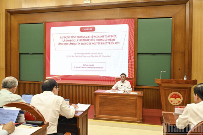 Nêu cao quyết tâm của toàn Đảng và hành động quyết liệt của mỗi cán bộ, đảng viên