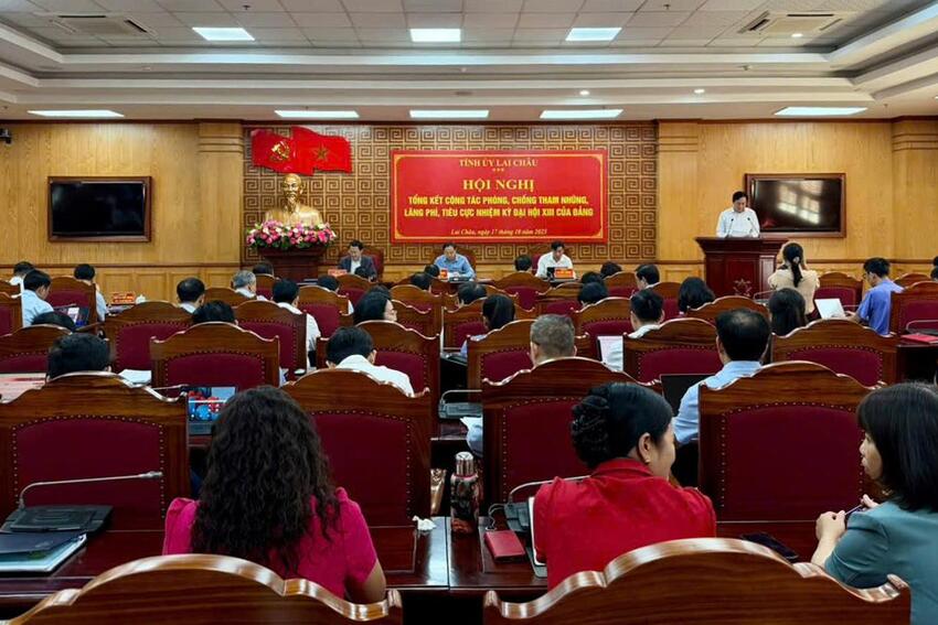 Lai Châu: Tổng kết công tác phòng, chống tham nhũng, lãng phí, tiêu cực nhiệm kỳ Đại hội XIII của Đảng