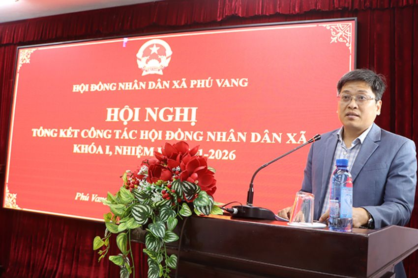Phú Vang: Tổng kết hoạt động Hội đồng nhân dân xã nhiệm kỳ 2021-2026
