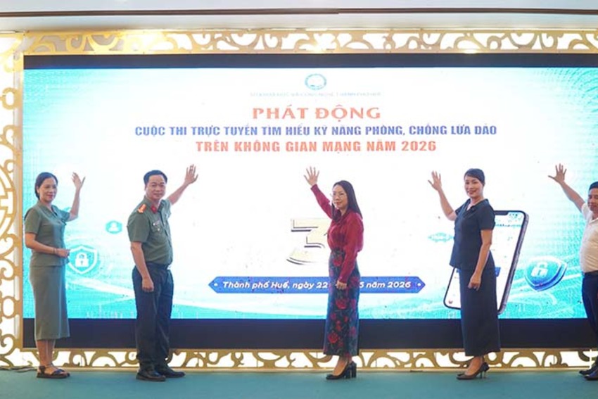 Phát động Cuộc thi trực tuyến “Tìm hiểu kỹ năng phòng, chống lừa đảo trên không gian mạng” năm 2026