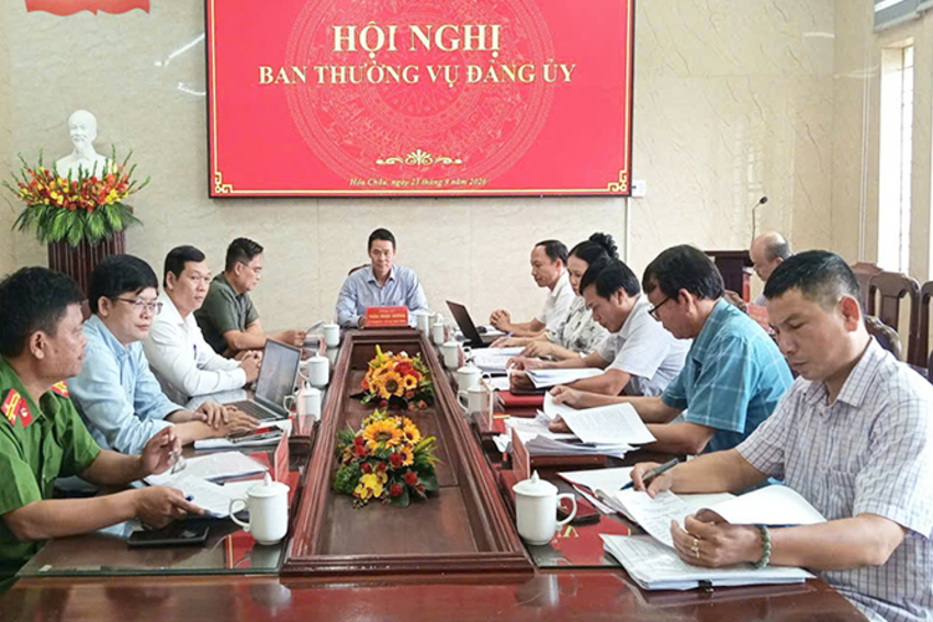 Phường Hóa Châu: Ban Thường vụ Đảng ủy họp xem xét, quyết định và cho ý kiến nhiều nội dung quan trọng