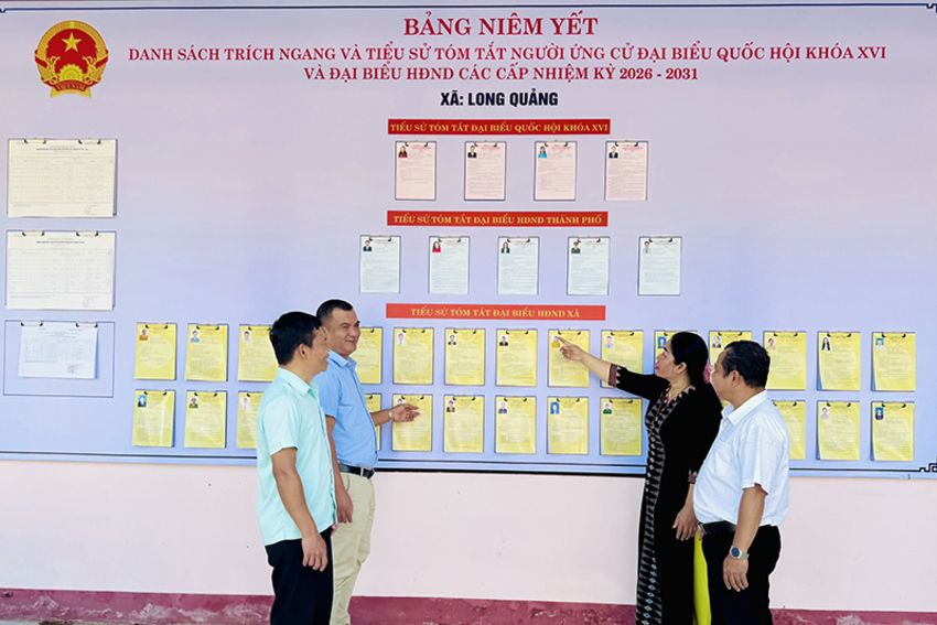 Long Quảng: Khẩn trương chuẩn bị chu đáo các điều kiện cho cuộc bầu cử