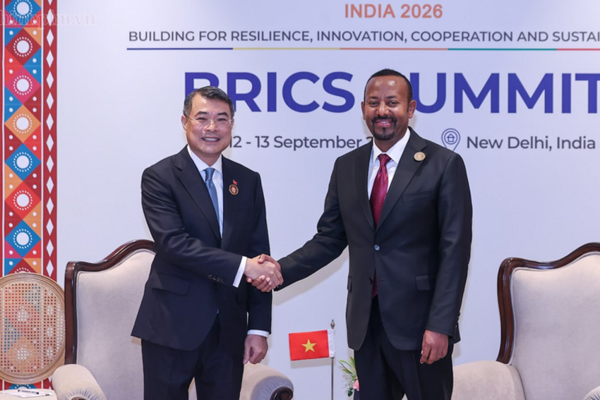 Thủ tướng Lê Minh Hưng gặp Thủ tướng Ethiopia: Việt Nam là đối tác ưu tiên