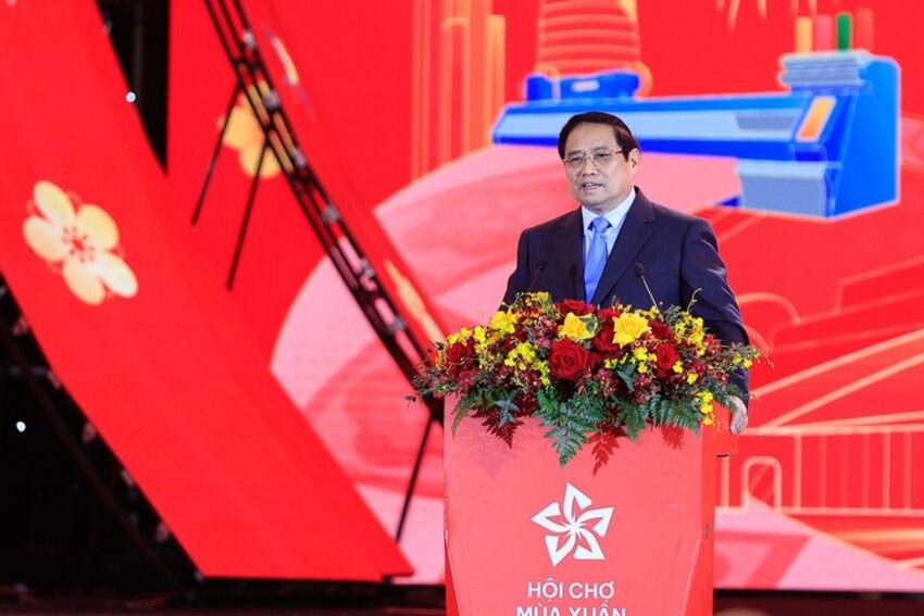 Phát biểu của Thủ tướng Chính phủ Phạm Minh Chính tại Lễ khai mạc Hội chợ Mùa Xuân lần thứ nhất năm 2026