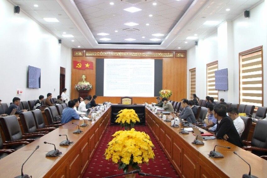 Họp Hội đồng thẩm định nhiệm vụ quy hoạch chung đối với các xã: Mường Khoa, Khổng Lào