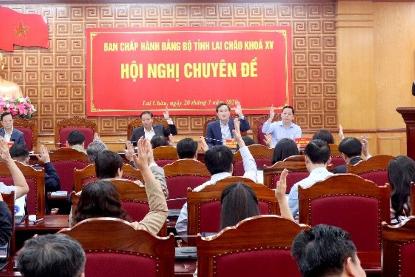 Hội nghị Chuyên đề Ban Chấp hành Đảng bộ tỉnh khóa XV