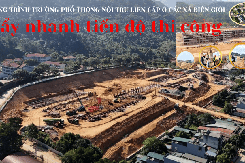 ĐẨY NHANH TIẾN ĐỘ THI CÔNG