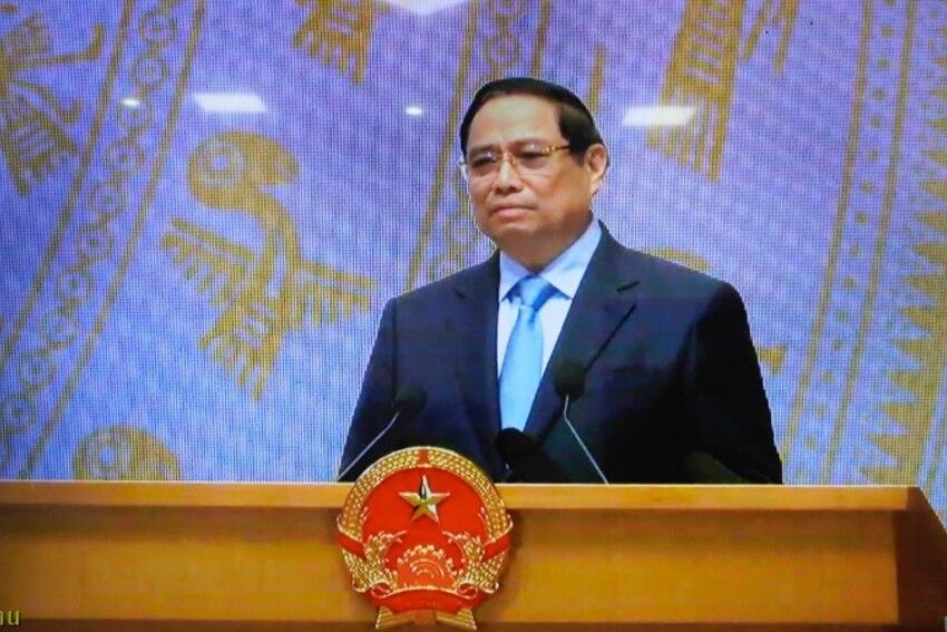 Thủ tướng Chính phủ Phạm Minh Chính phát động Phong trào thi đua đổi mới sáng tạo, chuyển đổi số, chuyển đổi xanh