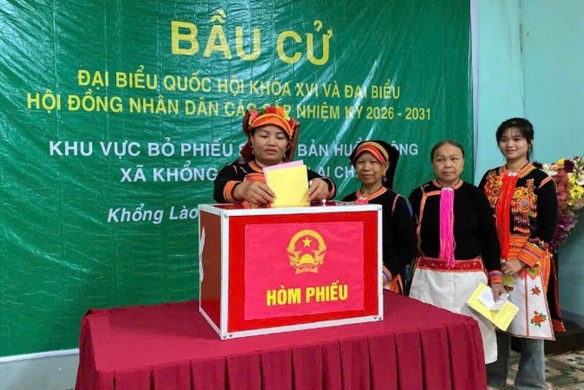 Lai Châu: Công bố kết quả bầu cử và danh sách những người trúng cử đại biểu HĐND tỉnh Lai Châu khóa XVI, nhiệm kỳ 2026 - 2031