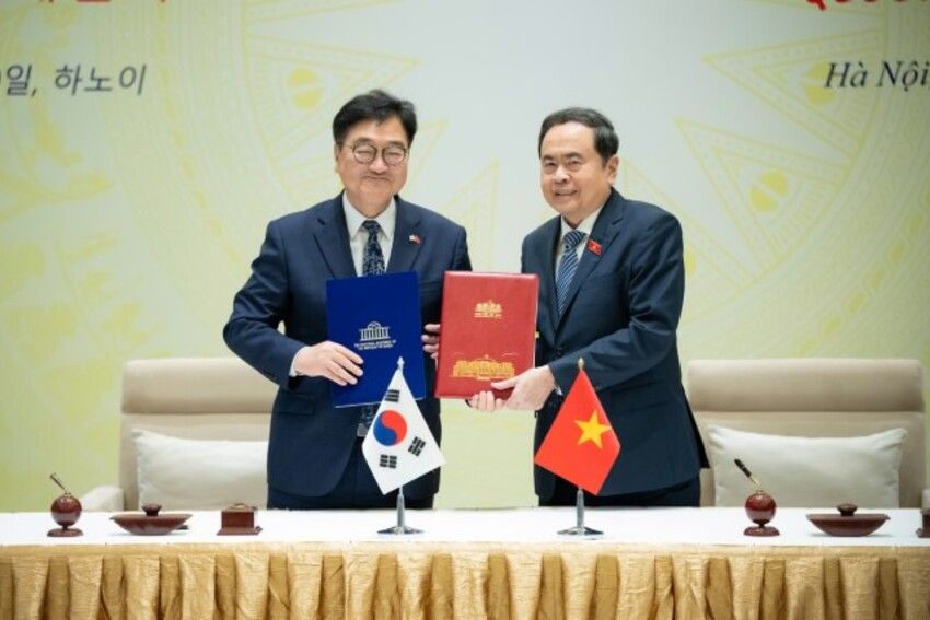 Việt Nam - Hàn Quốc nâng tầm hợp tác nghị viện, làm sâu sắc hơn quan hệ Đối tác Chiến lược toàn diện