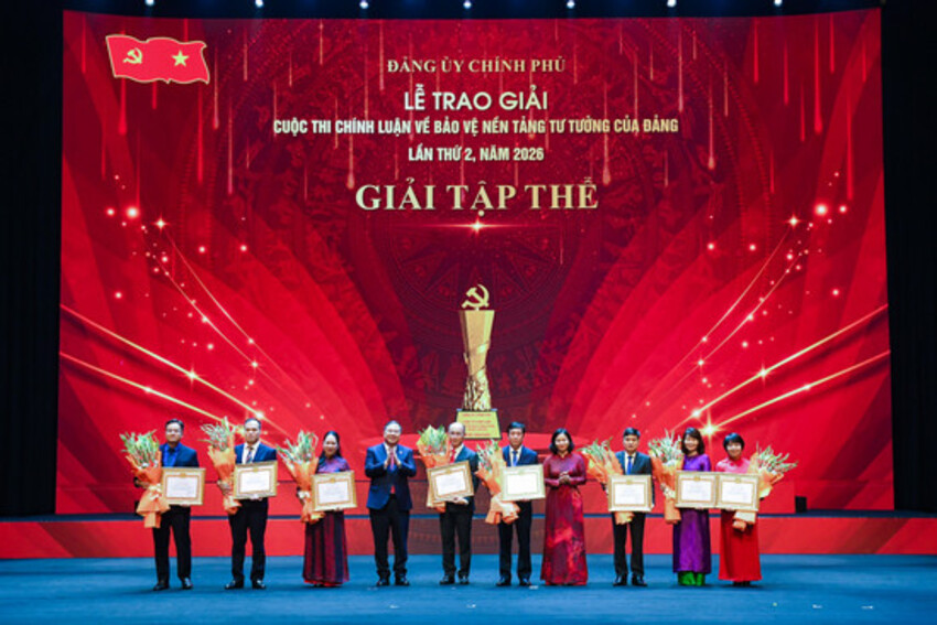 Bộ Dân tộc và Tôn giáo đạt 2 giải A Cuộc thi chính luận bảo vệ nền tảng tư tưởng của Đảng