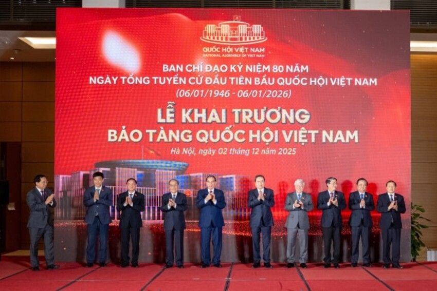 Chủ tịch Quốc hội Trần Thanh Mẫn dự Lễ khai trương Bảo tàng Quốc hội Việt Nam