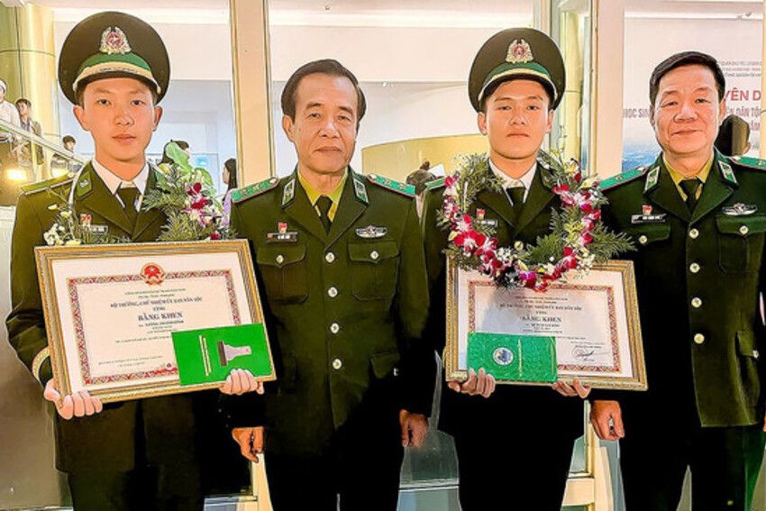 Dấu ấn áo xanh Biên phòng tại Lễ tuyên dương học sinh, sinh viên, thanh niên DTTS