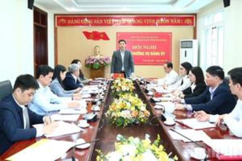 Thanh Hóa: Quyết liệt hoàn thiện chương trình hành động thực hiện Nghị quyết Đại hội trong nhiệm kỳ mới