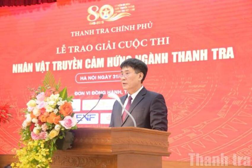 Lễ trao Giải Cuộc thi “Nhân vật truyền cảm hứng ngành Thanh tra"