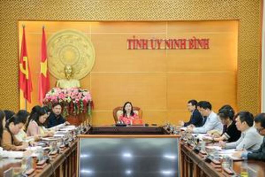 Ninh Bình: Ban Chỉ đạo 35 Đảng ủy các cơ quan Đảng tỉnh triển khai phương hướng, nhiệm vụ năm 2026
