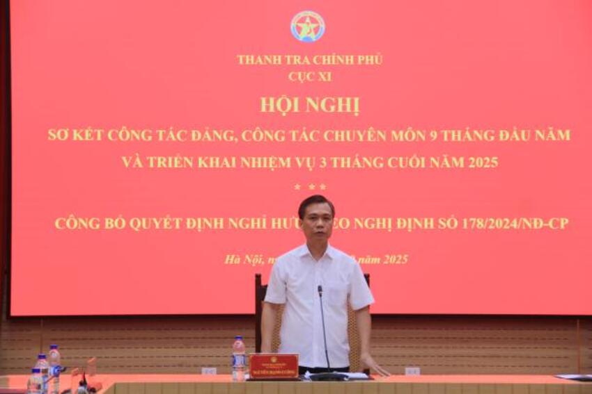 Cục Thanh tra, Giải quyết khiếu nại, tố cáo lĩnh vực Văn hóa, Thể thao, Du lịch và Ngoại giao sơ kết 9 tháng đầu năm 2025